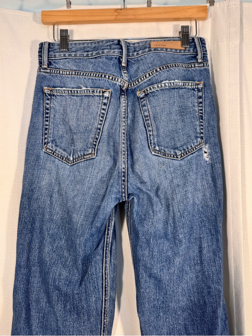 GRLFRND Bobbi High Rise Crop Jeans in What You Like - Picture 7 of 12